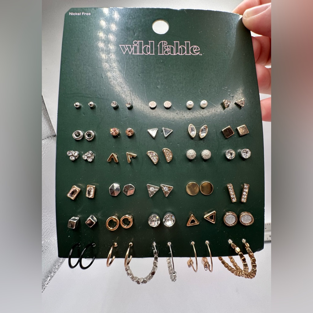 Wild Fable Womens Multi-Tone Earring Collection 15$